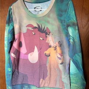 Lion King Long Sleeve Shirt - Multicolor